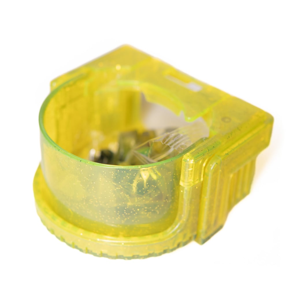 YELLOW CUP HOLDERS