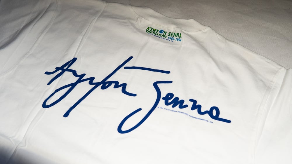 AYRTON SENNA T-SHIRT MADE IN BRAZIL!