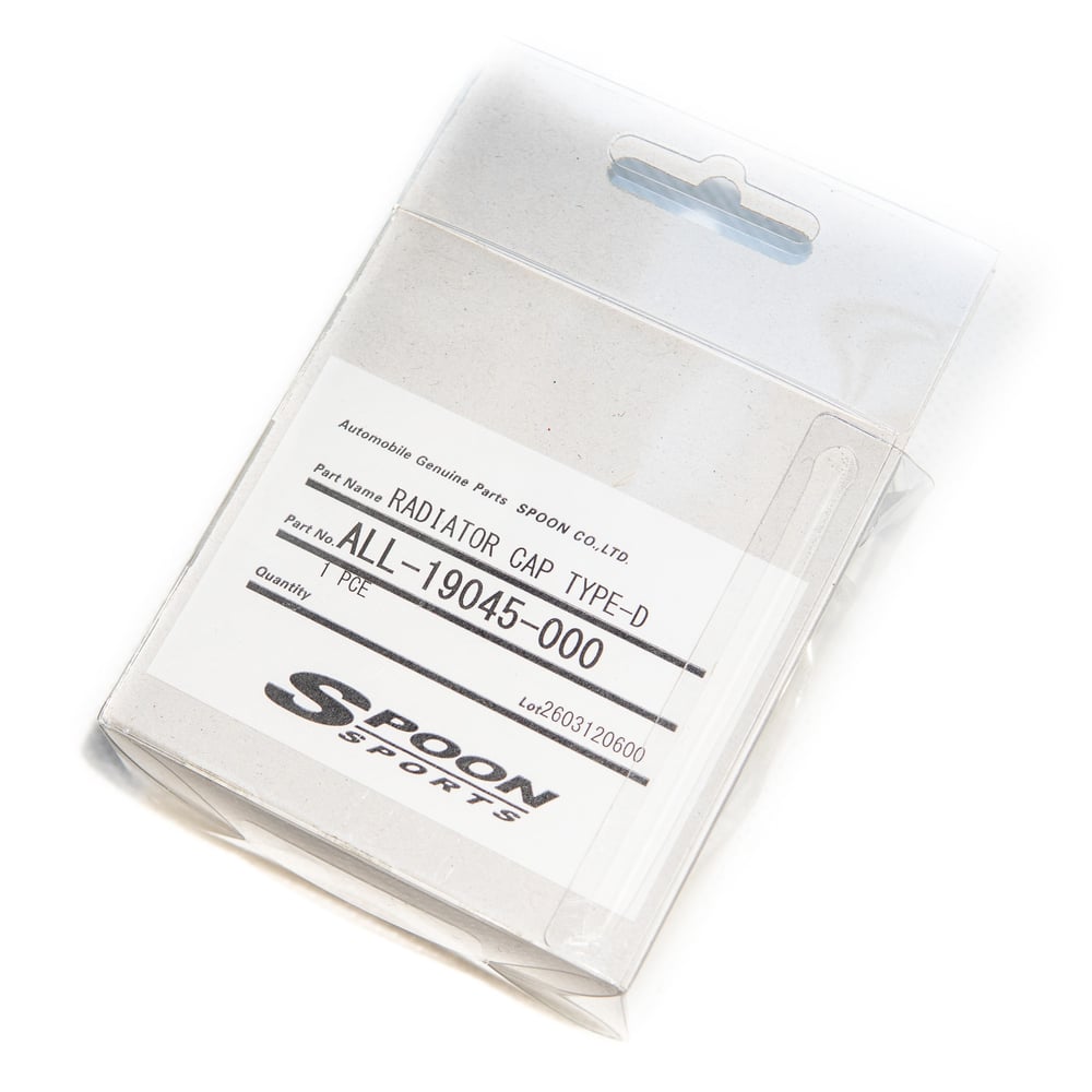SPOON SPORTS radiator cap!