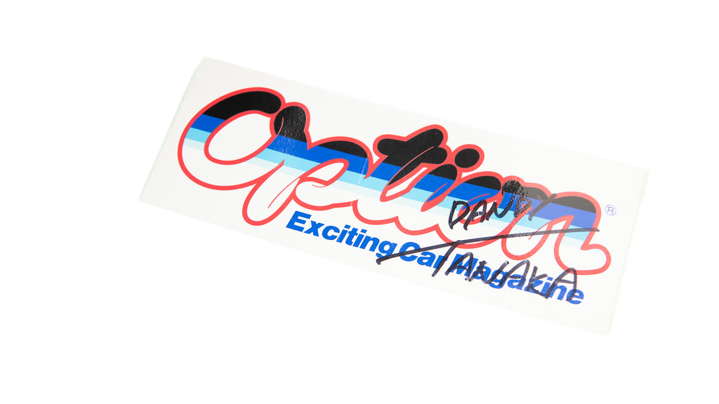 OPTION MAGAZINE STICKERS
