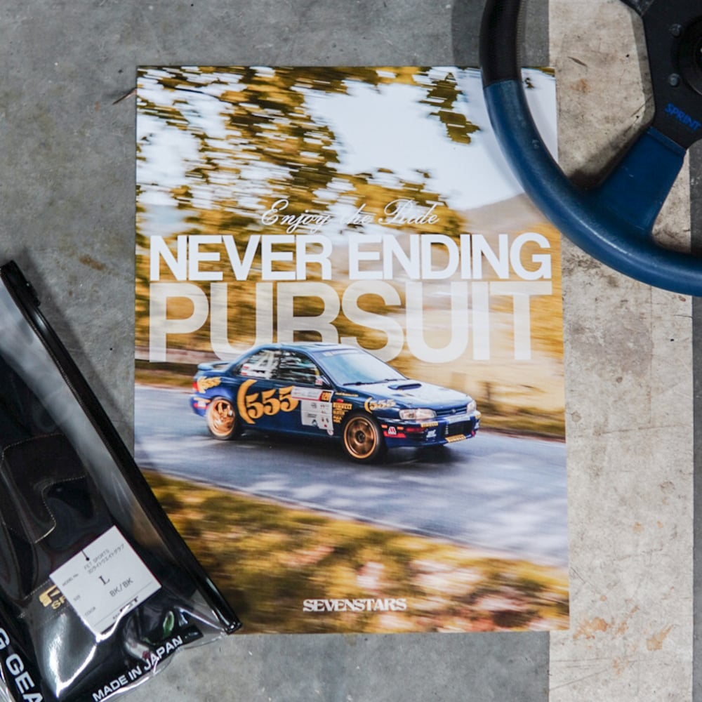 NEVER ENDING PURSUIT POSTER