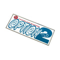 Option2 original sticker!