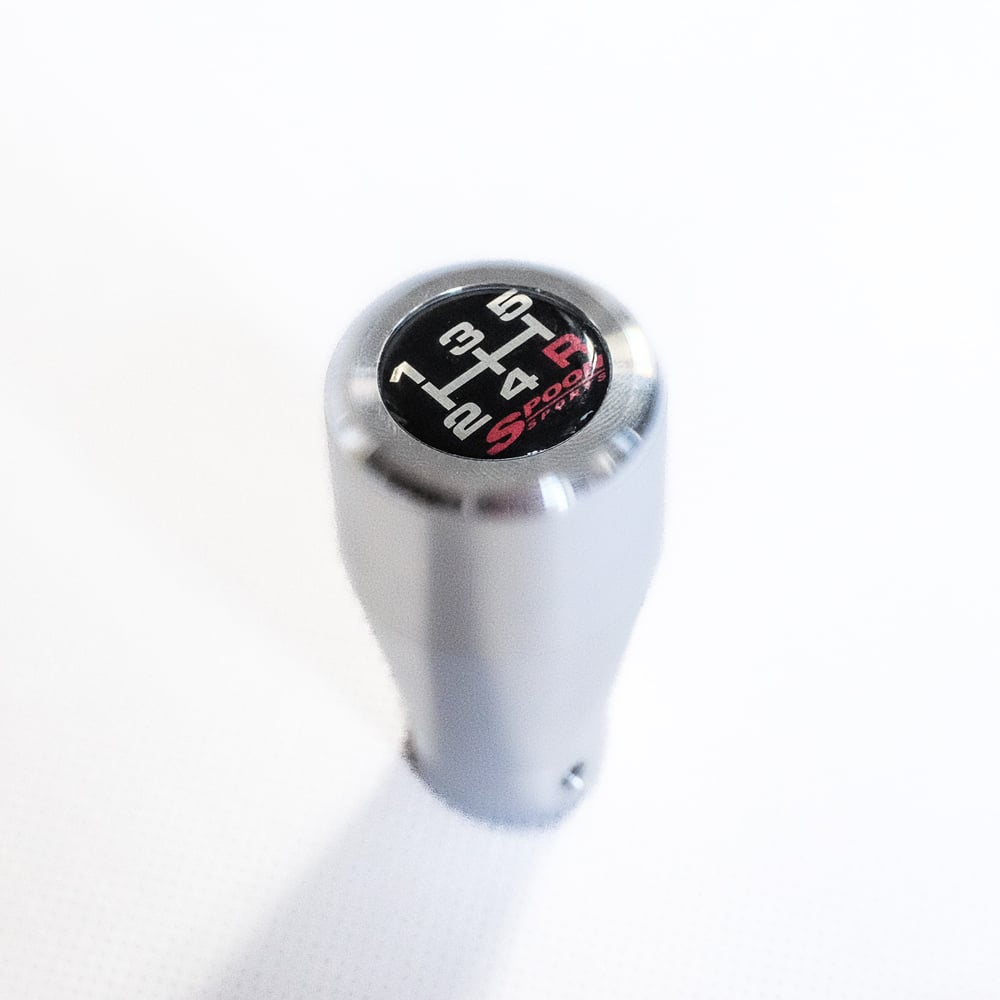 SPOON SPORTS SHIFT KNOB BLACK/SILVER